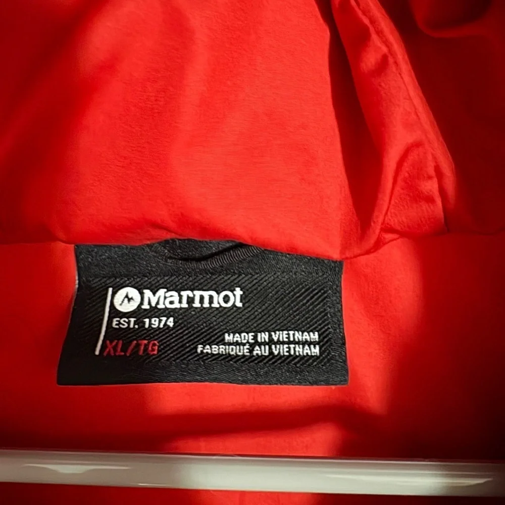 Marmot Guides Duck Down Puffer Jacket Hooded XL